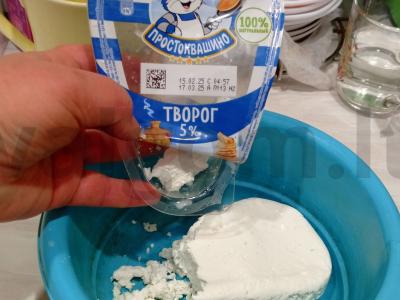 Kokosiniai varškėčiai Žingsnis 1