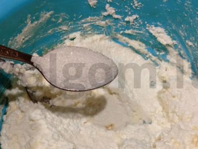 Kokosiniai varškėčiai Žingsnis 4