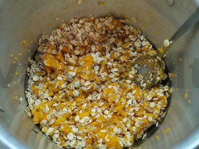 Moliūgų apkepas su avižomis Žingsnis 2