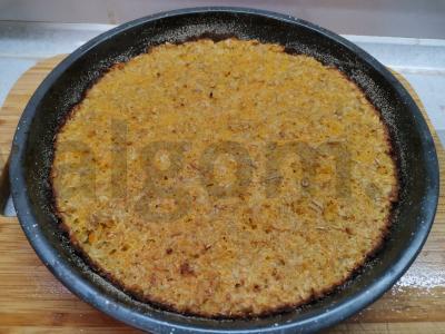 Moliūgų apkepas su avižomis Žingsnis 6