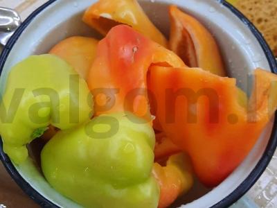 Paprika žiemai Žingsnis 2