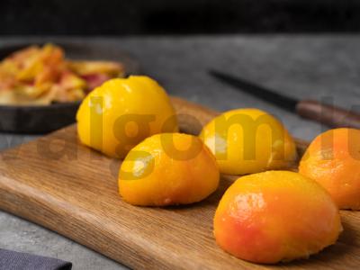 Persikai „Melba“ Žingsnis 1