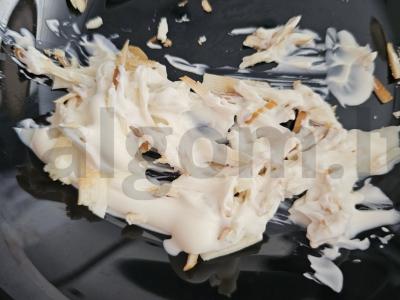 Įdaryti grybai su sūriu ir česnako padažu Žingsnis 4