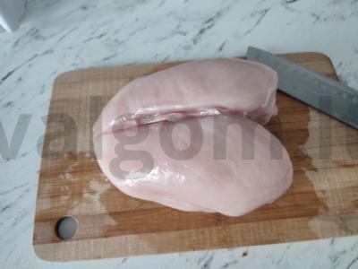 Skanūs nuggetai iš grikių miltų Žingsnis 1