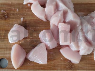 Skanūs nuggetai iš grikių miltų Žingsnis 2