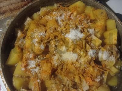 Auksinė troškinta bulvė Žingsnis 2