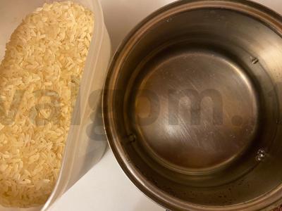 Ryžiai su vištienos filė „Pazheškis“ Žingsnis 3