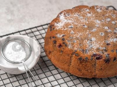 Kefyro pyragas su uogiene Žingsnis 8