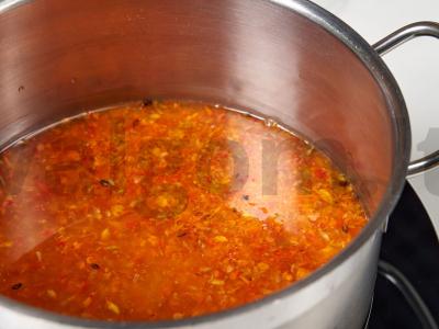 Šaltalankių kompotas iš šaldytų uogų Žingsnis 3