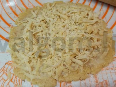 Sviestinis sausainis su kondensuotu pienu Žingsnis 3