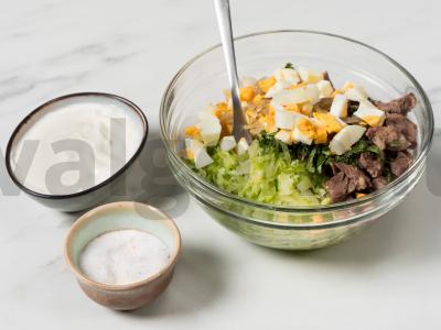 Salotas „Taškentas“ Žingsnis 5