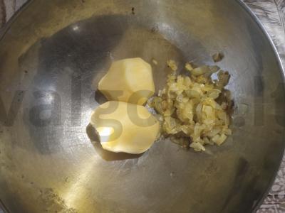 Žaliųjų žirnių tyrės sriuba Žingsnis 1