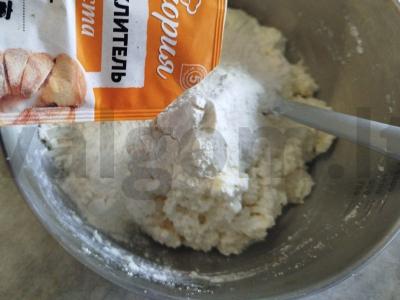 Sūrio blynai su bananais ir tarkuotu šokoladu Žingsnis 5