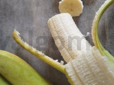 Sūrio blynai su bananais ir tarkuotu šokoladu Žingsnis 9