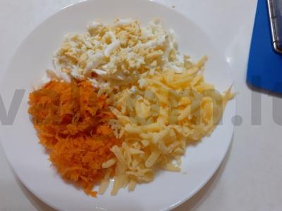 Vitaminų salotas ant trintuvo Žingsnis 2