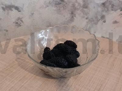 Šilko uogų ir ledų kokteilis Žingsnis 1