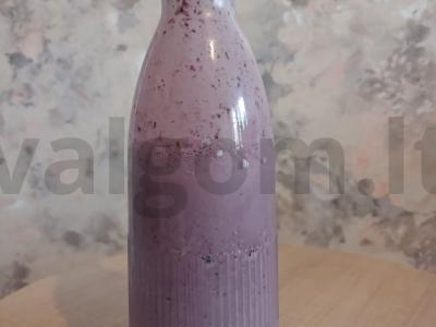 Šilko uogų ir ledų kokteilis Žingsnis 3