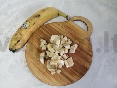 Vaisių salotas „Ekzotiškas rojus“ Žingsnis 3