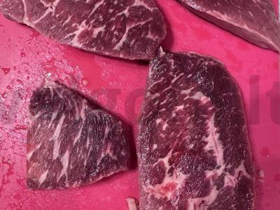 Marmurinė jautiena su juostelėmis ant grilio Žingsnis 1