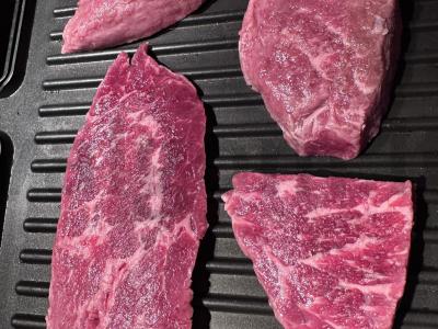 Marmurinė jautiena su juostelėmis ant grilio Žingsnis 2