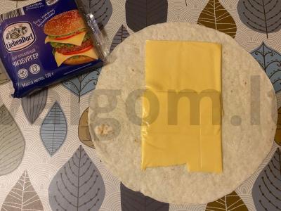 Šaverma „Bogatyrskaja“ Žingsnis 2