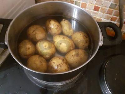 Salotas „Mimoza“ su silke Žingsnis 1