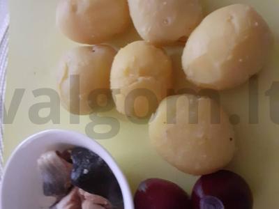 Salotas „Mimoza“ su silke Žingsnis 2