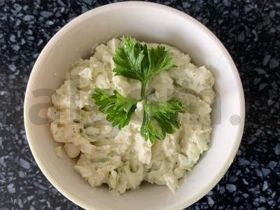 Tepalas iš lydyto sūrio ir avokado Žingsnis 2