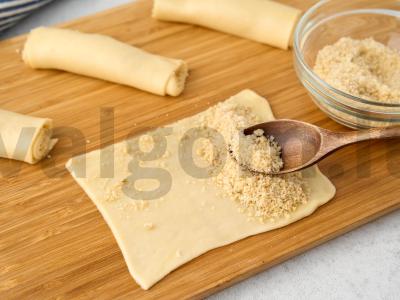 Riešutiniai vamzdeliai Žingsnis 6