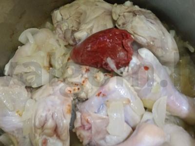 Vištienos ir bulvių sriuba su prieskoniais Žingsnis 5