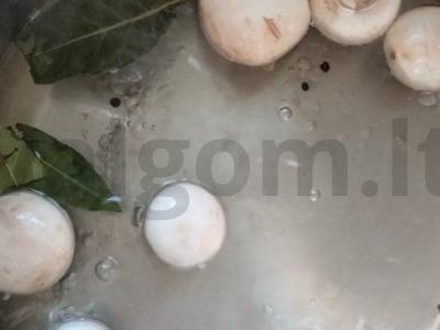 Aštrūs marinuoti grybai per 3 valandas Žingsnis 3