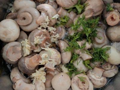 Aštrūs marinuoti grybai per 3 valandas Žingsnis 5