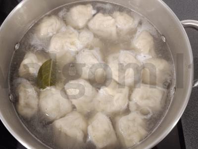 Namų virtiniai su jautienos faršu Žingsnis 6