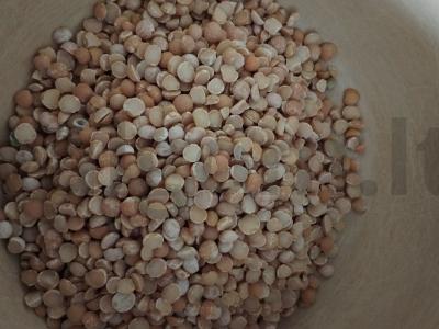 Žirnių piurė kaip garnyras Žingsnis 1