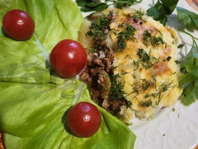 Grybų apkepas su lisiukais pagrindine nuotrauka