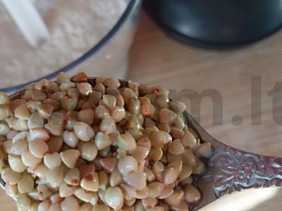 Žaliosios grikių duona Žingsnis 1