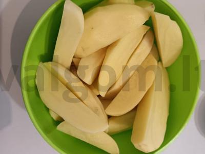 Kaimiška bulvė su vištienos krūtinėle Žingsnis 3