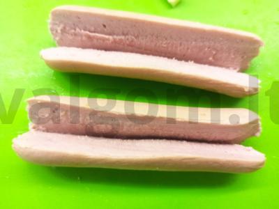 Dešrelės su varške ir sūriu „Skani pusryčių“ Žingsnis 3