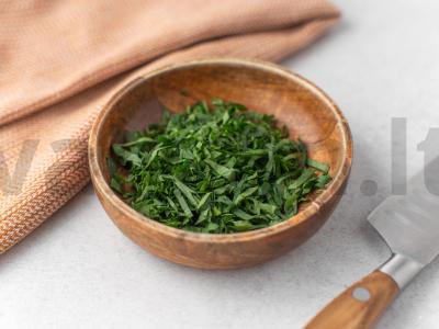 Salotas su agurkais ir tunu Žingsnis 2