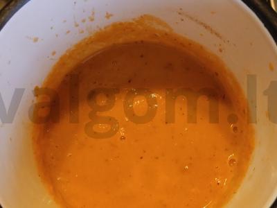 Dietinis kalakutienos guliašas su daržovėmis Žingsnis 2