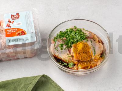 Kiaulienos ir batato plovas orkaitėje Žingsnis 1