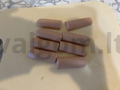 Traškūs dešrelės džiūvėsėliuose Žingsnis 4