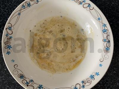 Menkių filė tešloje su citrinos sultimis ir prieskoniais Žingsnis 3