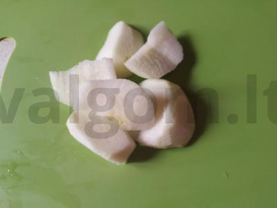 Rudens kokteilis su obuoliu, arbūzu ir kriauše Žingsnis 3