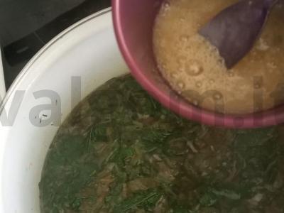 Dilgėlių ir rūgštynių sriuba Žingsnis 7