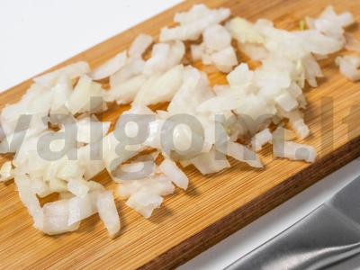 Rulonas su grybais ir sūriu Žingsnis 1