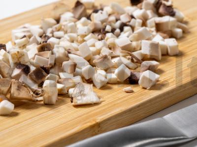 Rulonas su grybais ir sūriu Žingsnis 2