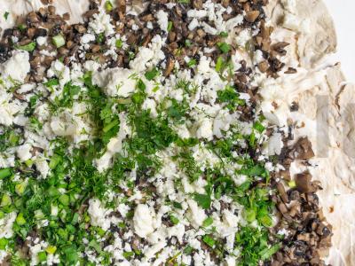 Rulonas su grybais ir sūriu Žingsnis 9