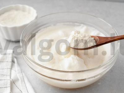 Mėlynių sūrio pyragas Žingsnis 2