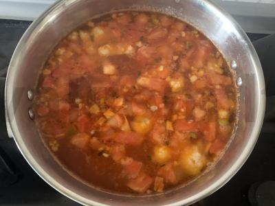 Pomidorų sriuba Žingsnis 8